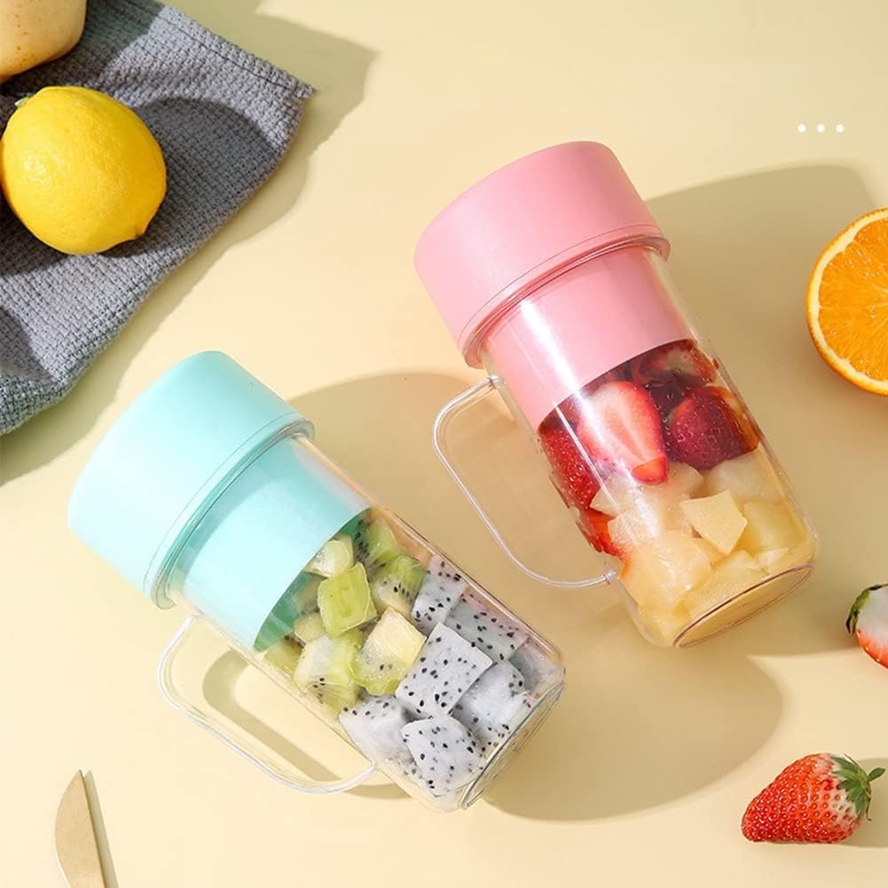Mini Blender Juicer with Straw and cup