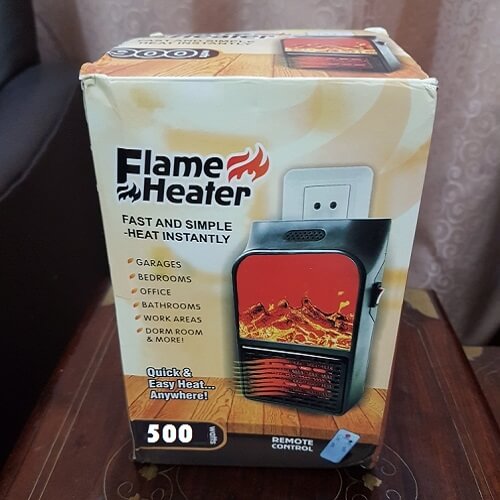 Mini Electric Heater Portable with remote