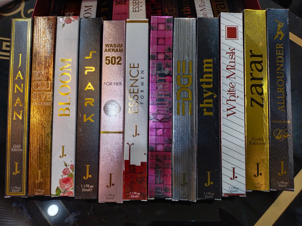 Premium J. Pack of 12 long lasting perfumes 35ML With box (Delivery Free)