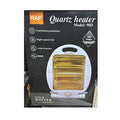 RAF Quartz Room Heater with 2-Tube , 800W power , adjustable thermostat  Model 90D