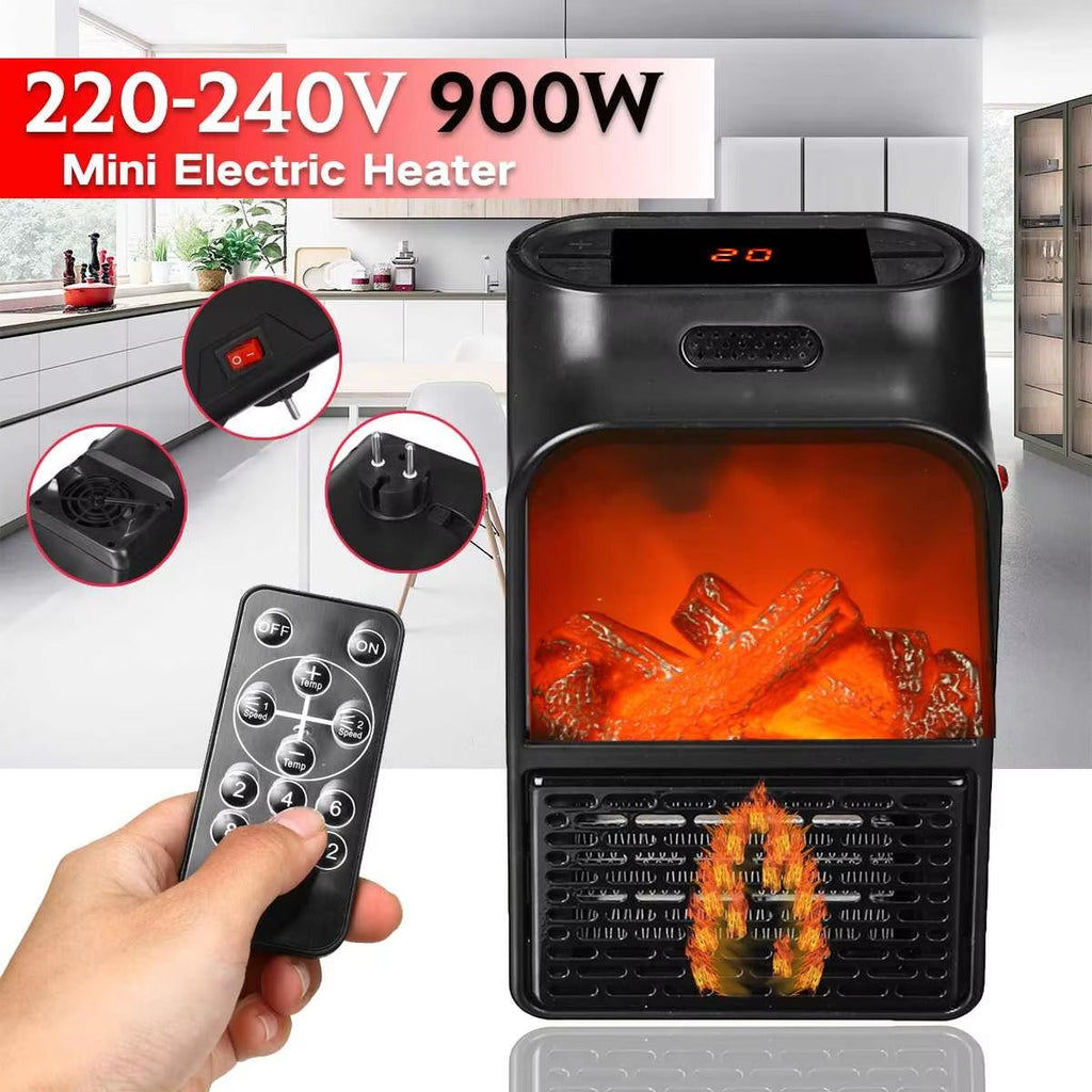 Mini Electric Heater Portable with remote
