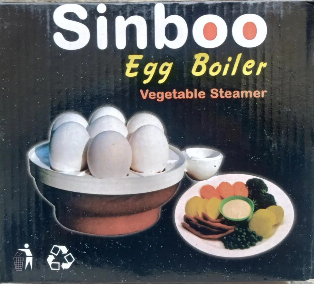 2 in 1 Electric Egg Boiler/Poacher/Cooker & Vegetable Streamer