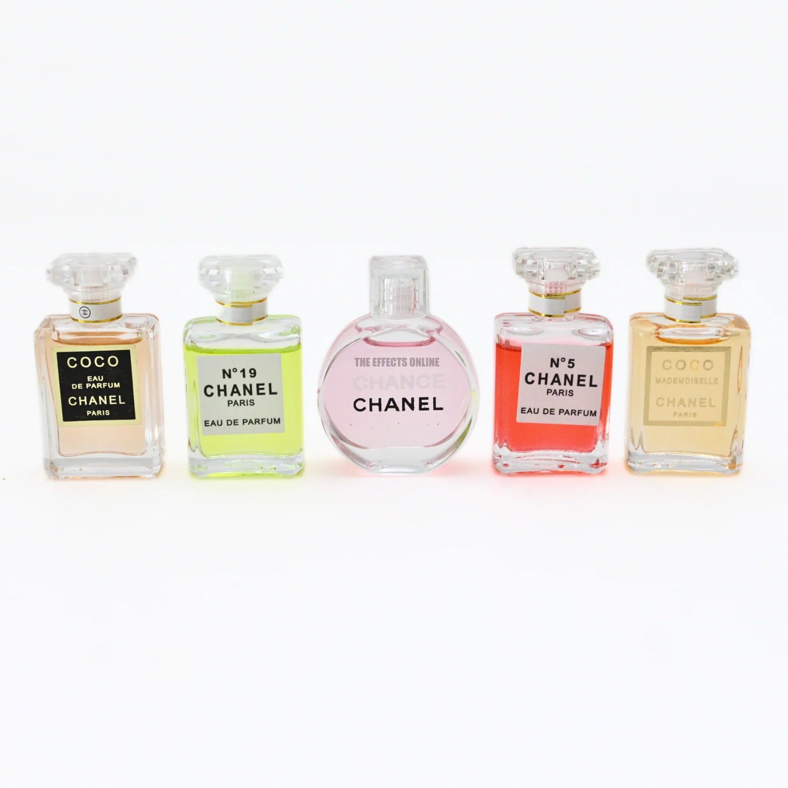 Chanel Chance Perfume Set of 5 in 1 Gift Box