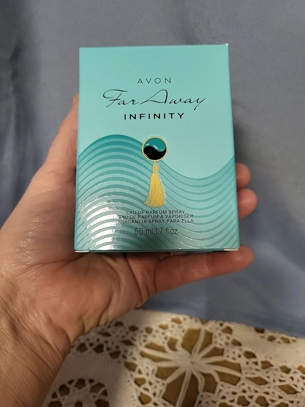AVON Far Away Infinity 1.7 Oz Parfum Spray In Original Box